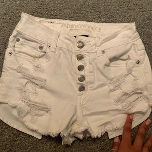 american eagle jean shorts